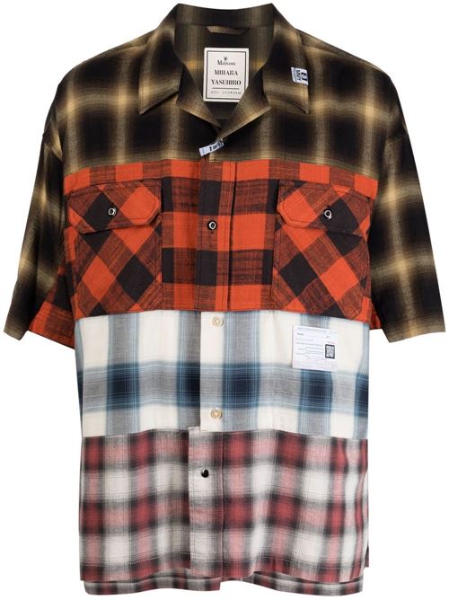 Ramy 8 plaid shirt Mihara Yasuhiro | A10SH075MULTI